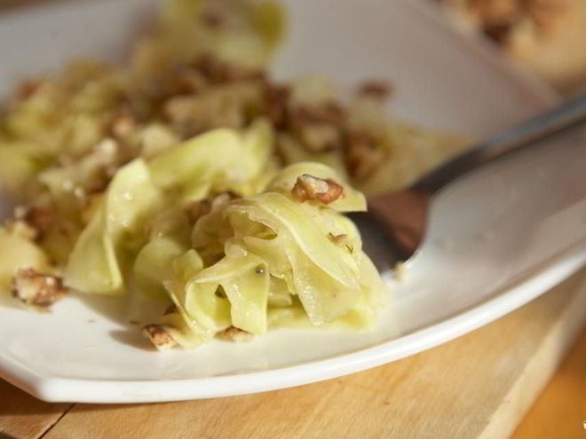 Рецепт салата из кабачков и орехов