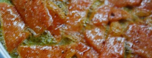 салат из телятины с тыквой, маслинами и лимоном. Шаг 4