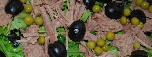 салат из телятины с тыквой, маслинами и лимоном. Шаг 7