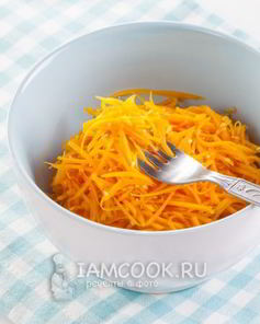 Салат из тыквы с медом