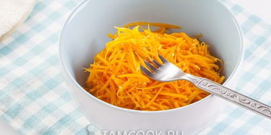 Салат из тыквы с медом