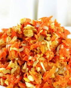 Салат из вареной моркови