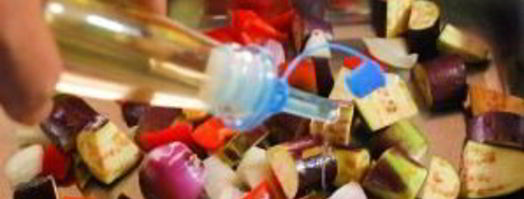 салат из запеченных овощей с молодым картофелем. Шаг 3