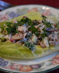 Салат куриный с гранатом