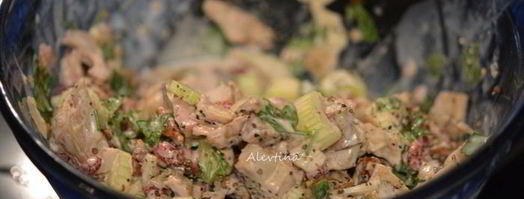 салат куриный с гранатом. Шаг 4