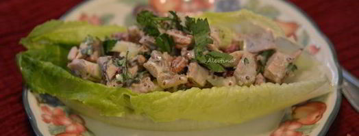 салат куриный с гранатом. Шаг 5