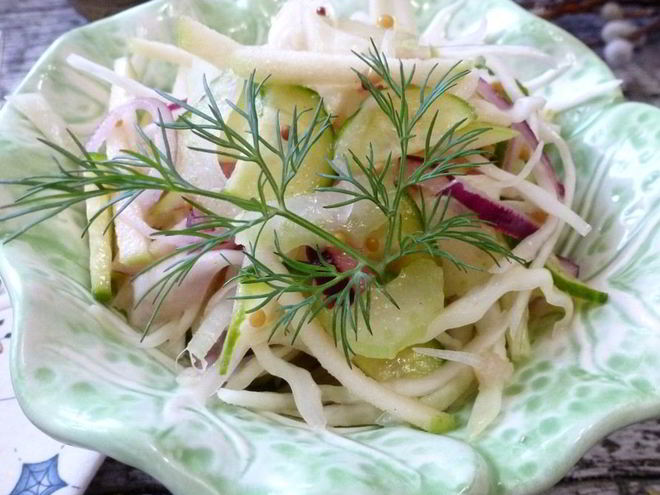 Рецепт салата мартовского заяц