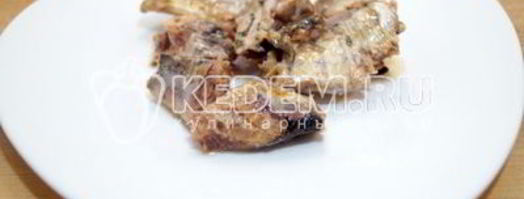 классический салат мимоза. Шаг 4