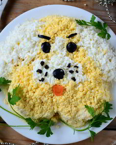 Мимоза на Год Собаки