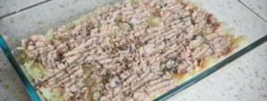 мимоза с горбушей. Шаг 6