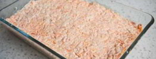 мимоза с горбушей. Шаг 9