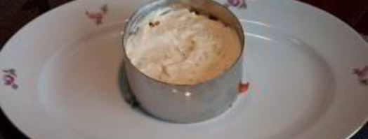 мимоза с крабовыми палочками и яблоком. Шаг 8