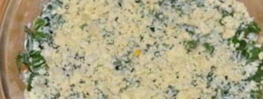 мимоза с маслом и сыром. Шаг 6