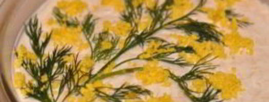 мимоза с маслом и сыром. Шаг 8