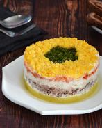 Мимоза с тунцом