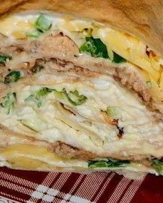 Рулет Мимоза