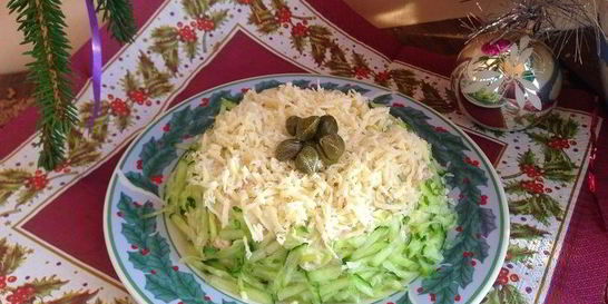 Салат Альтернативная мимоза