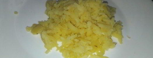 салат-канапе мимоза с тунцом. Шаг 3