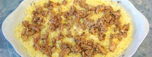 салат мимоза классический с консервой. Шаг 11