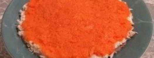 салат мимоза классический. Шаг 4