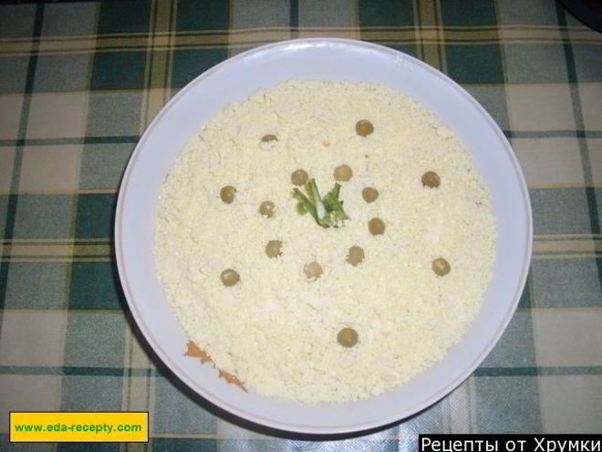 Рецепт салата мимоза нежная с картошкой