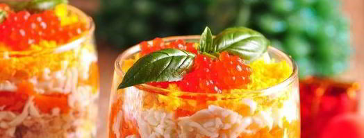 салат мимоза новогодний. Шаг 14