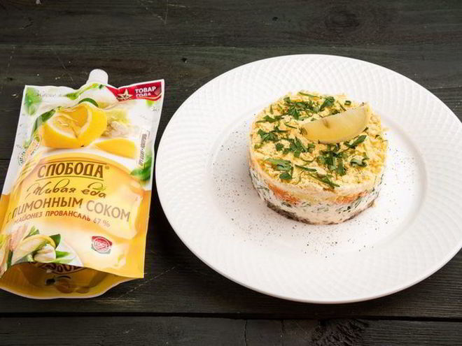 Рецепт салата мимоза оригинальная