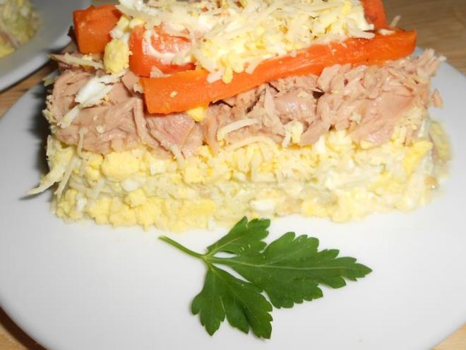 Рецепт салата мимоза по-новому