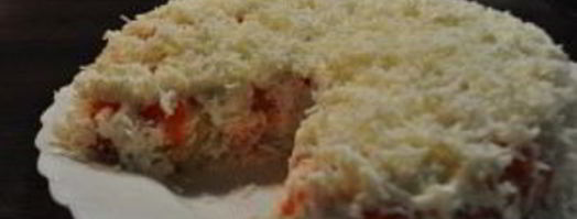 салат мимоза с мышками. Шаг 12