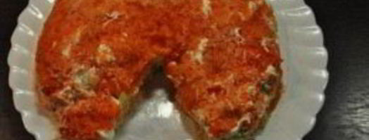 салат мимоза с мышками. Шаг 11