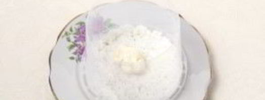 салат мимоза с рисом и сыром. Шаг 4