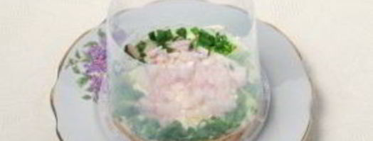 салат мимоза с рисом и сыром. Шаг 6