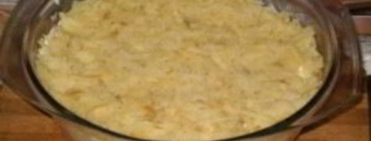 салат мимоза с сайрой. Шаг 8