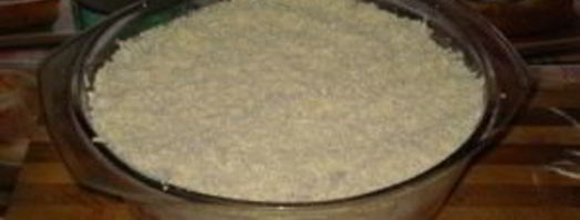 салат мимоза с сайрой. Шаг 9