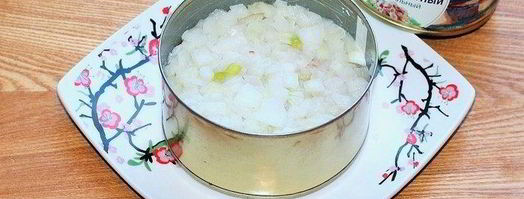 салат мимоза с тунцом и йогуртом. Шаг 10