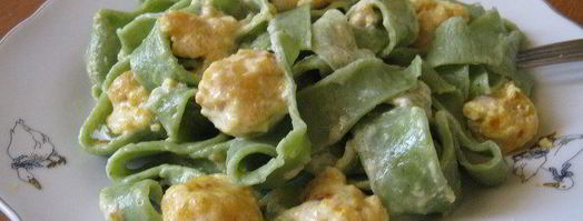 тальятелле мимоза. Шаг 9