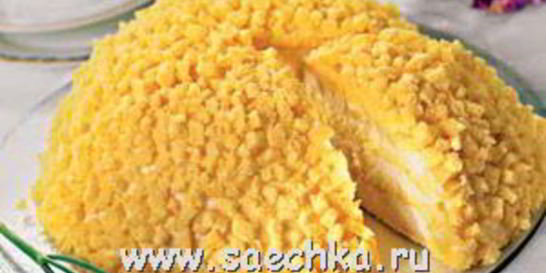 Торт Мимоза