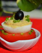 Яйца Мимоза