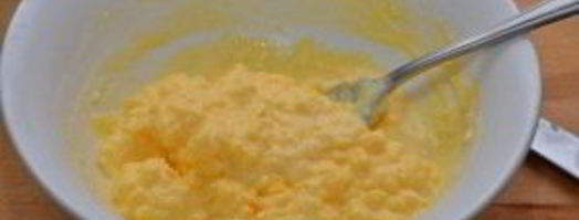 яйца мимоза. Шаг 3