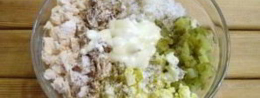 салат обезьянка с рисом и курицей. Шаг 5