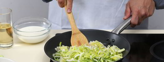 чавыча под шубой из лука-порея. Шаг 3