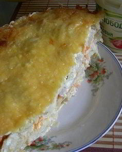 Куриное филе под шубой