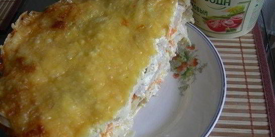 Куриное филе под шубой