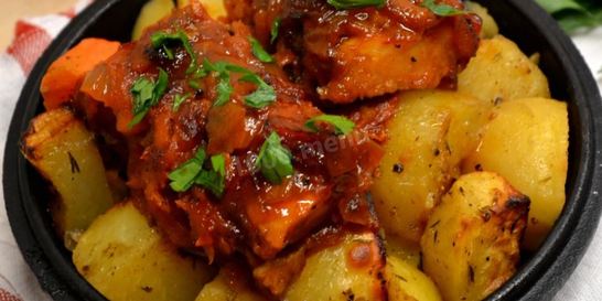 Минтай под шубой