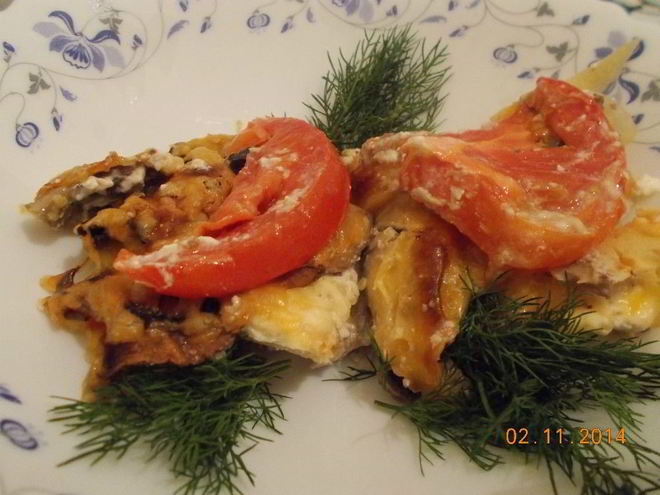 Рецепт мяса под шубой