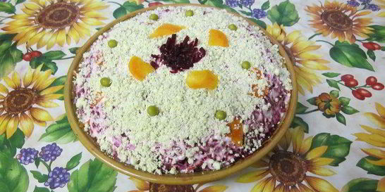 Новогодняя селедка под шубой