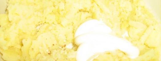 пирожные сельдь под шубой. Шаг 3