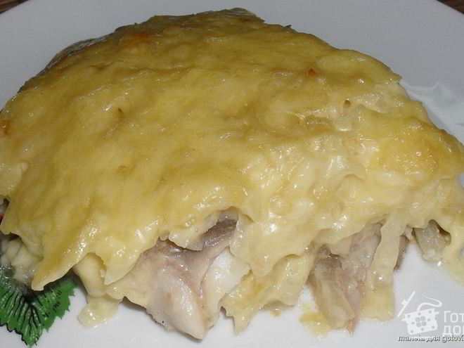 Рецепт рыбки под шубой