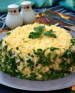 Салат Грибы под шубой