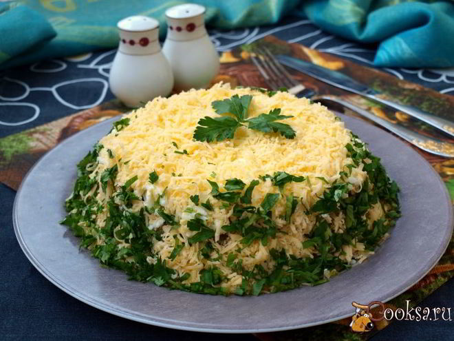 Рецепт салата грибы под шубой